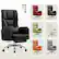 Alt View 8. Brick Attic - 500LBS Plus Ergonomic Office Chair with Footrest, Wide Cross Legged Executive Chair with Reversible Armrests, 120°Tilt - Black.