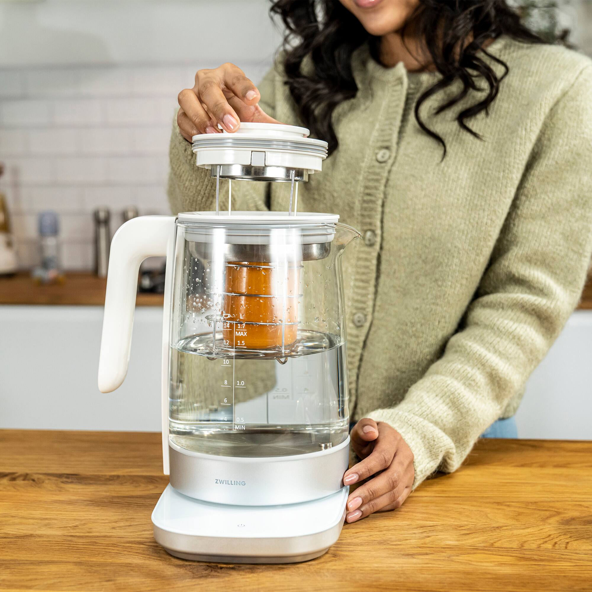 ZWILLING Enfinigy Baby Bottle Insert for Glass Kettle Stainless
