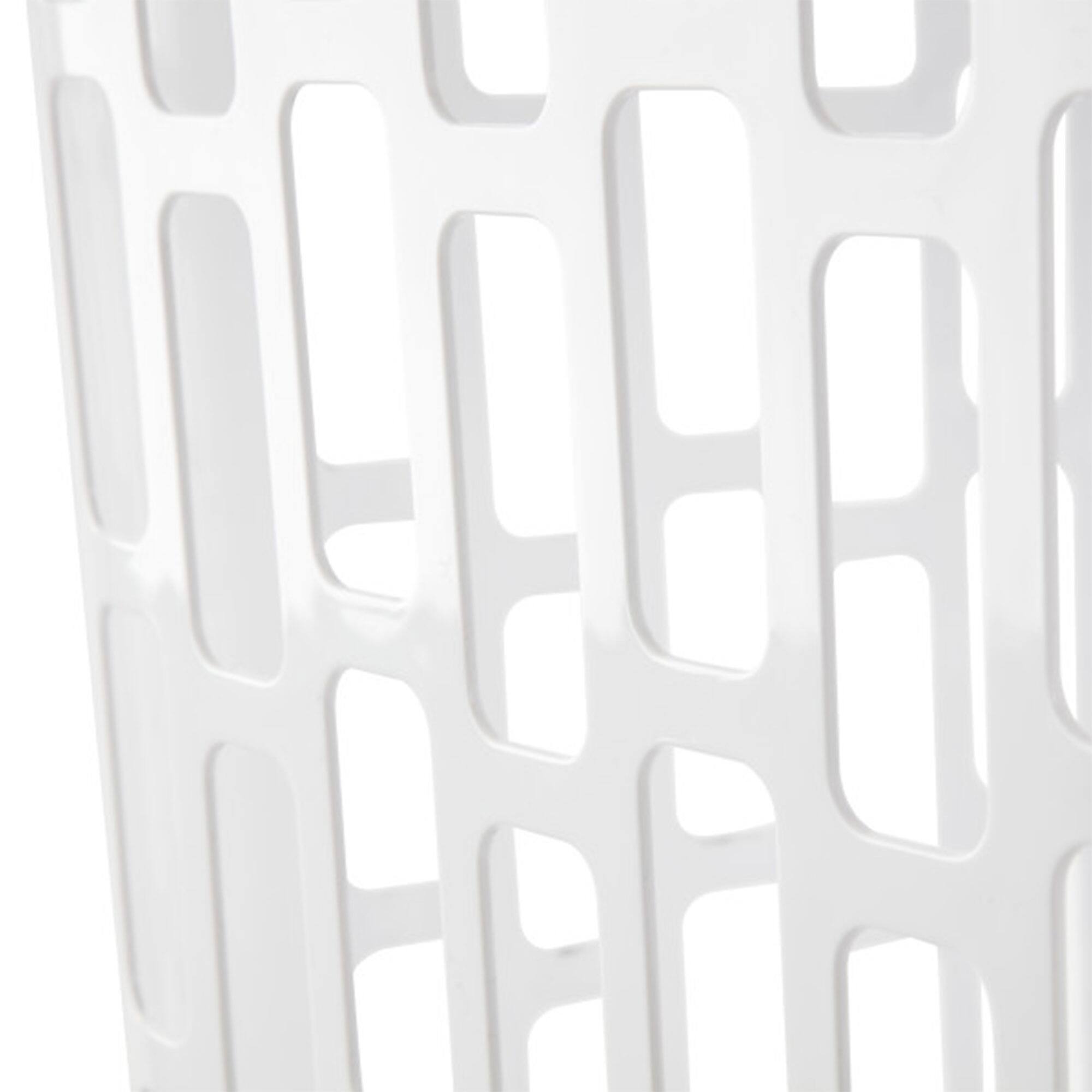 Alt View 8. Sterilite - Sterilite Ultra Easy Carry Plastic Dirty Clothes Laundry Basket Hamper (4 Pack) - White.