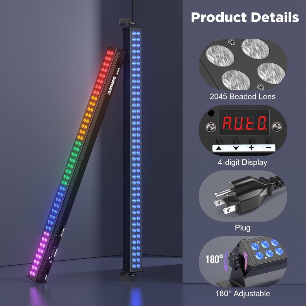 Product Details

- 2045 Beaded Lens
- 4-digit Display
- Plug
- 180° Adjustable