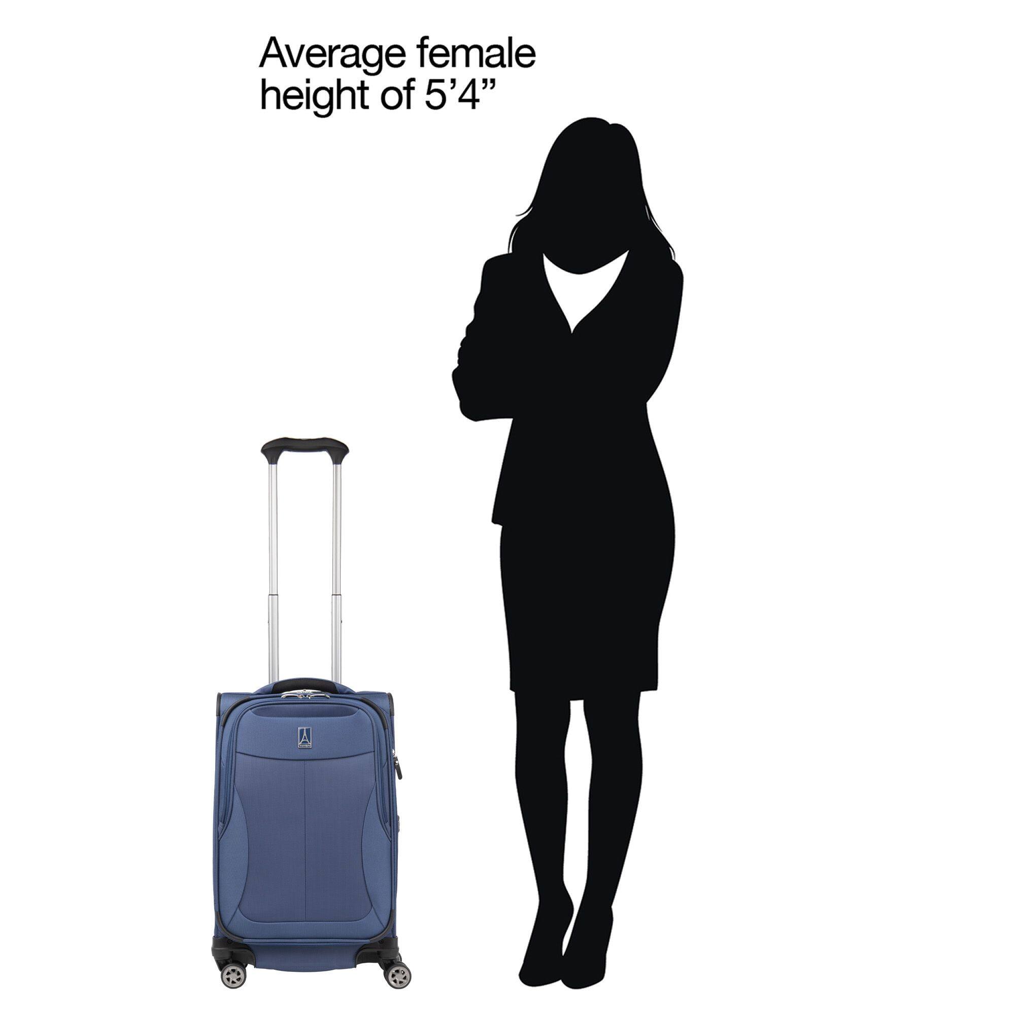 Average female height of 5'4"