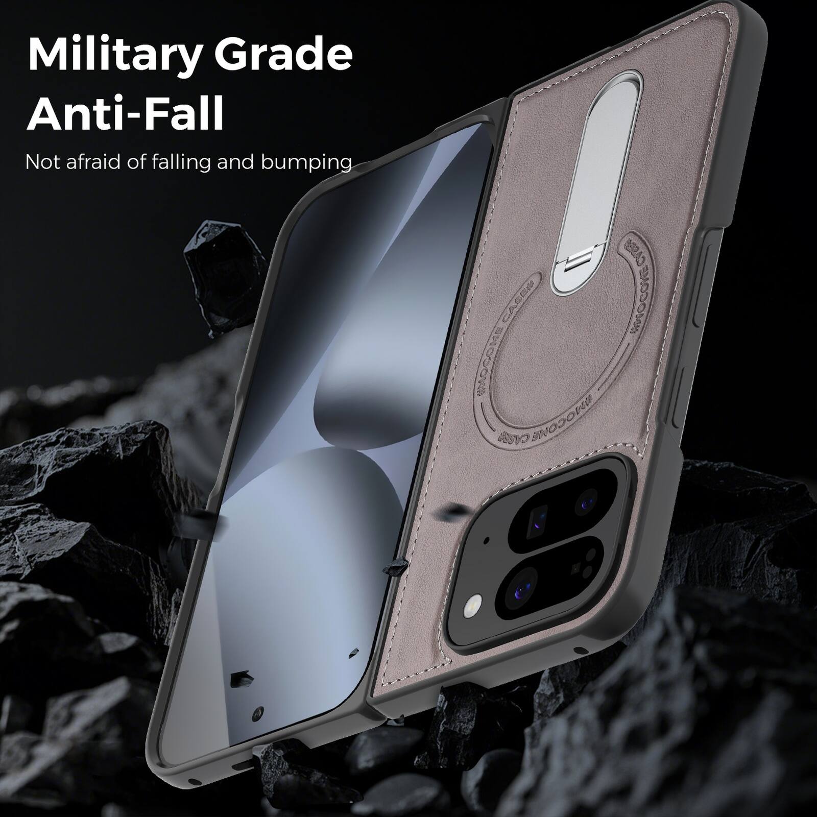 Military Grade Anti-Fall  
Not afraid of falling and bumping