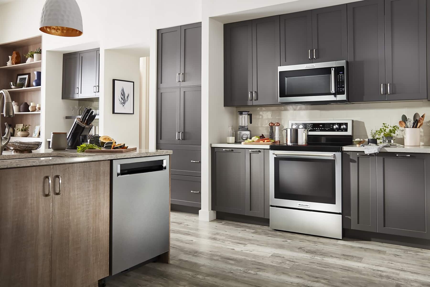 Alt View Zoom 29. KitchenAid - 24" Top Control Built-In Tub Dishwasher with 3rd Rack, Ultra-Bright LED Lighting, 44dBA - Stainless Steel.