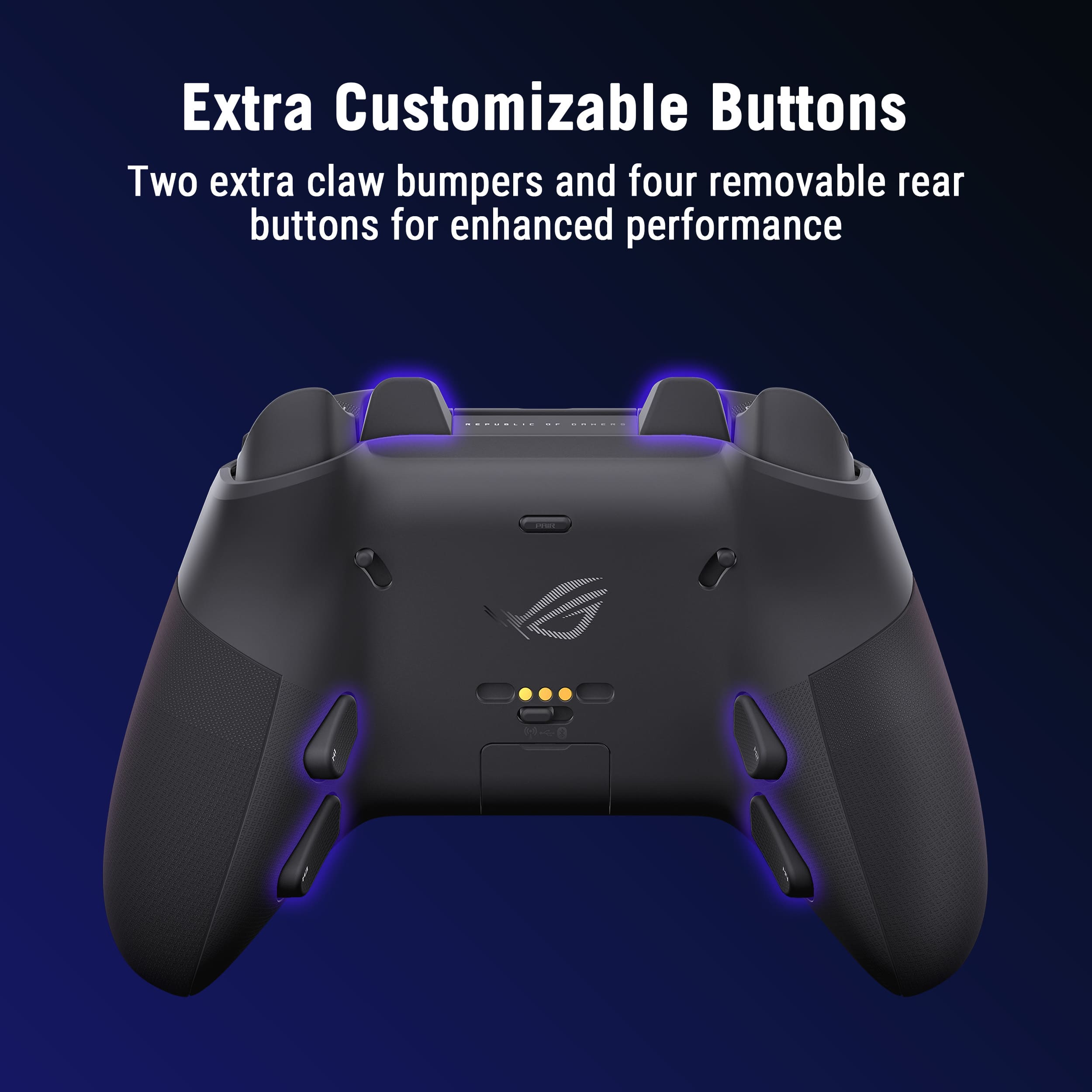 ASUS ROG Raikiri II Pro PC Wireless Controller with Hot Swappable