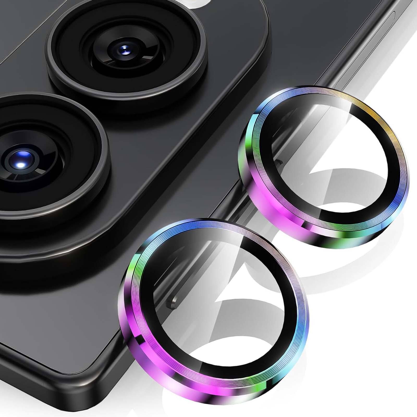 Dteck - Camera Lens Protector for Samsung Galaxy Z Fold 8 (2026), HD Clarity, Scratch Protection, Real Metal Glass Lens Cover - Multicolour