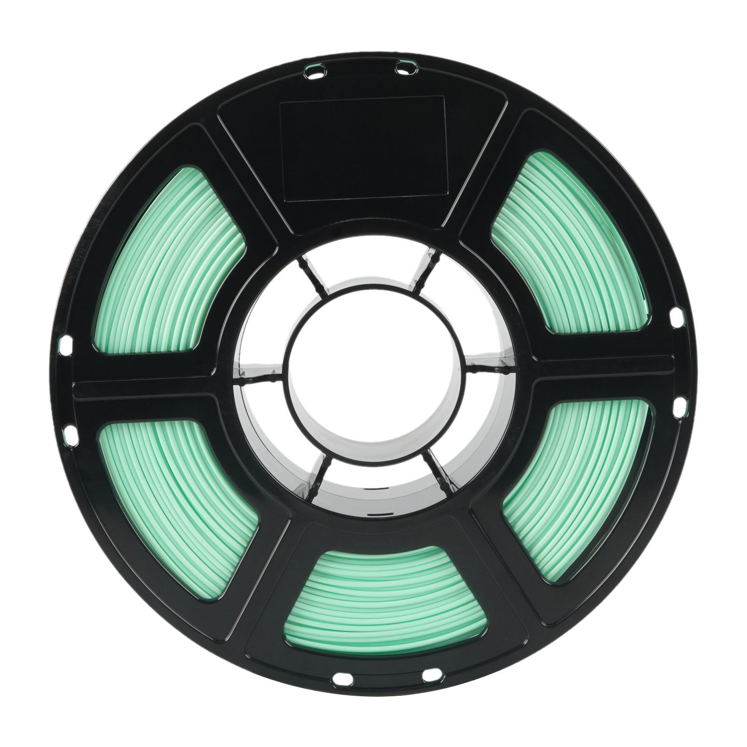 Alt View 7. Flashforge - PLA Silk+ 3D Printer Filament-1.75mm-1kg (2.2 lbs) Spool - Bamboo Green.