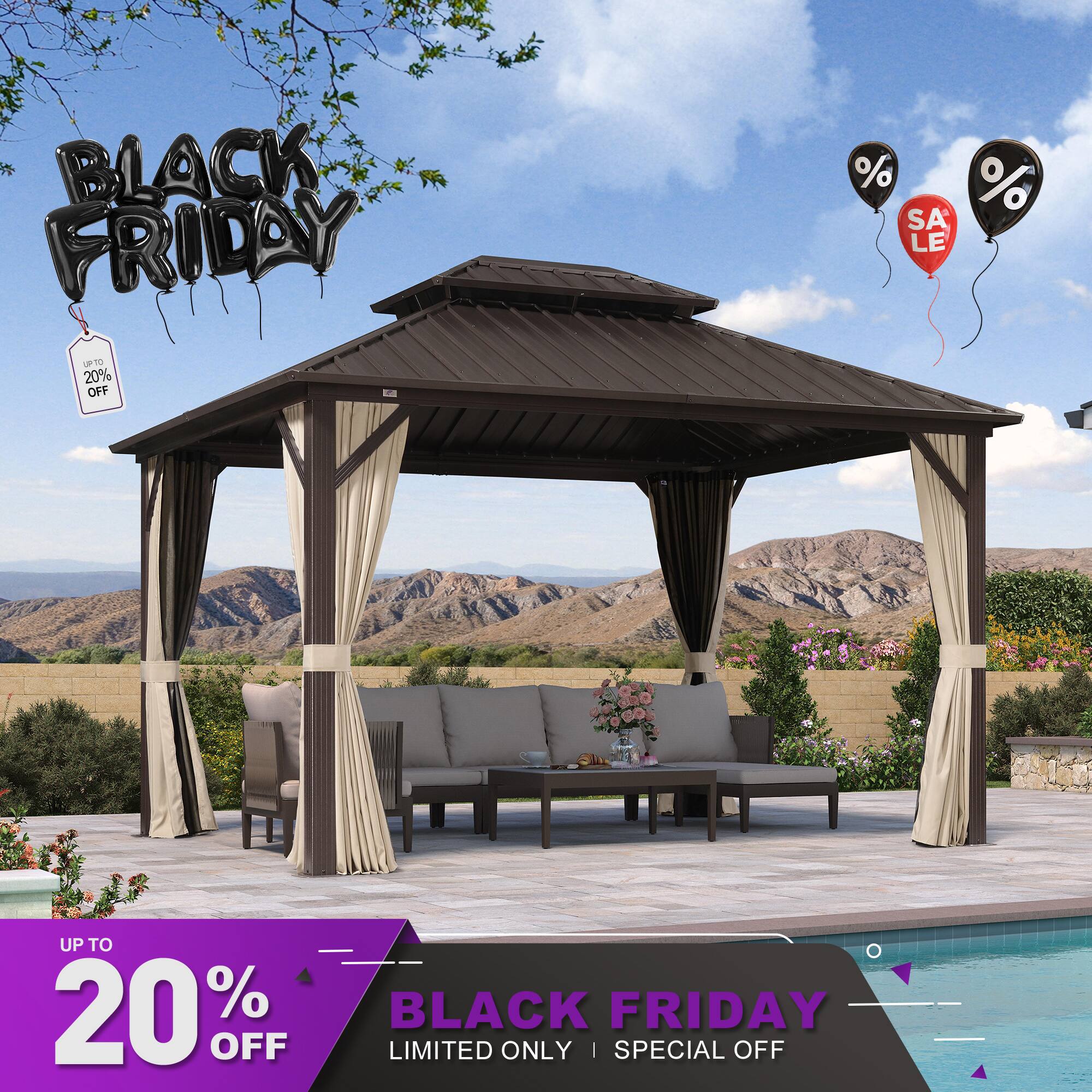 BLACK FRIDAY  
UP TO 20% OFF  
LIMITED ONLY | SPECIAL OFF