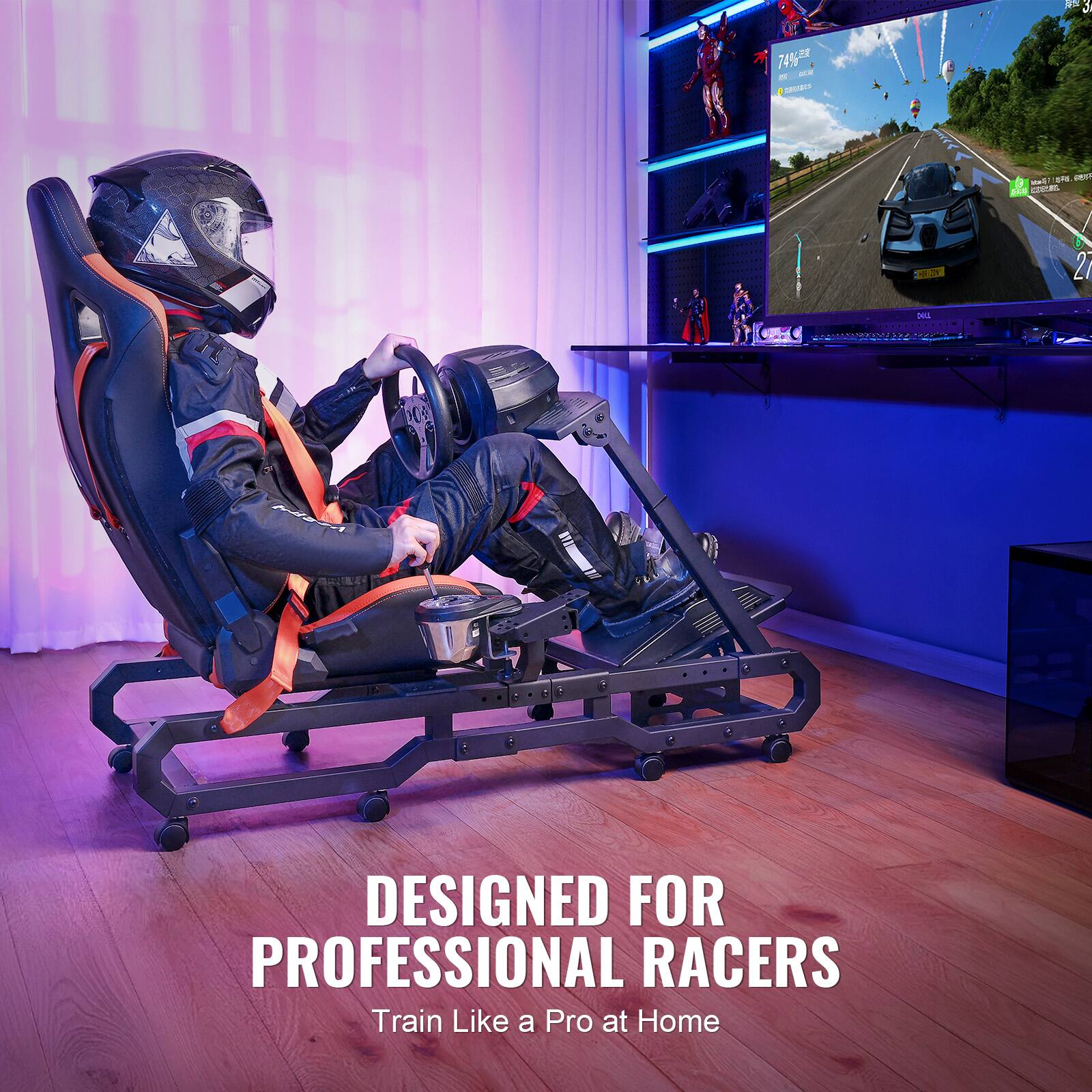 DESIGNED FOR PROFESSIONAL RACERS
Train Like a Pro at Home