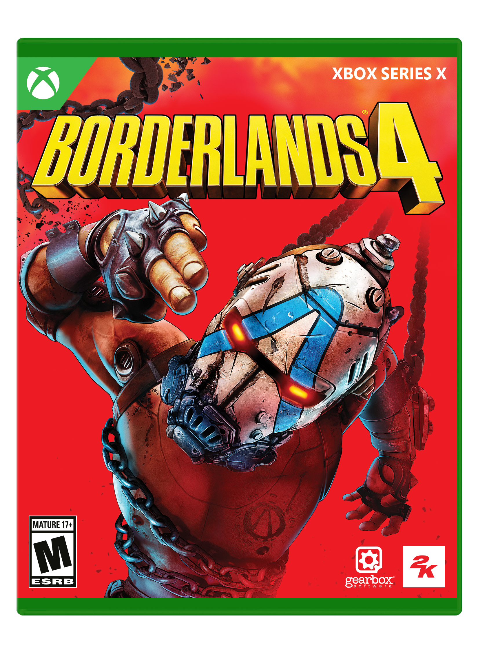 Xbox Series X Borderlands 4 Mature 17+ ESRB 2 Gearbox Software