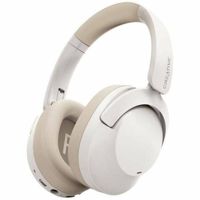 Front. Creative Labs - Creative Zen Hybrid 2 Headset - Stereo - Wired/Wireless - Bluetooth - Over-the-ear, Over-the-head, On-ear - Binaural - Unknown.