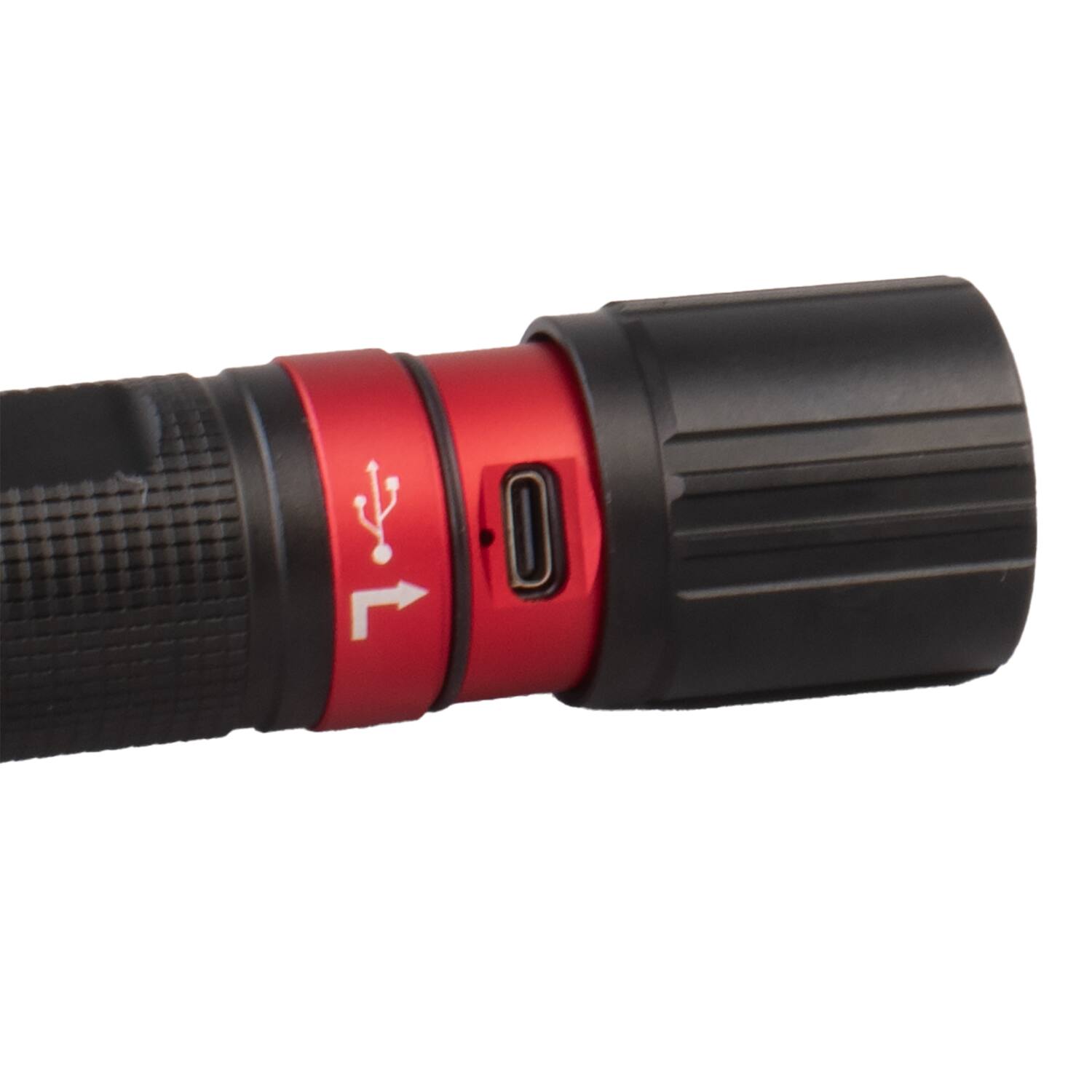 Alt View 2. Dorcy - Ultra HD Series Hybrid AA/Rechargeable LED 2000 Lumen Flashlight, 3 Modes, 1312 ft Beam, 9 Hr Run Time.