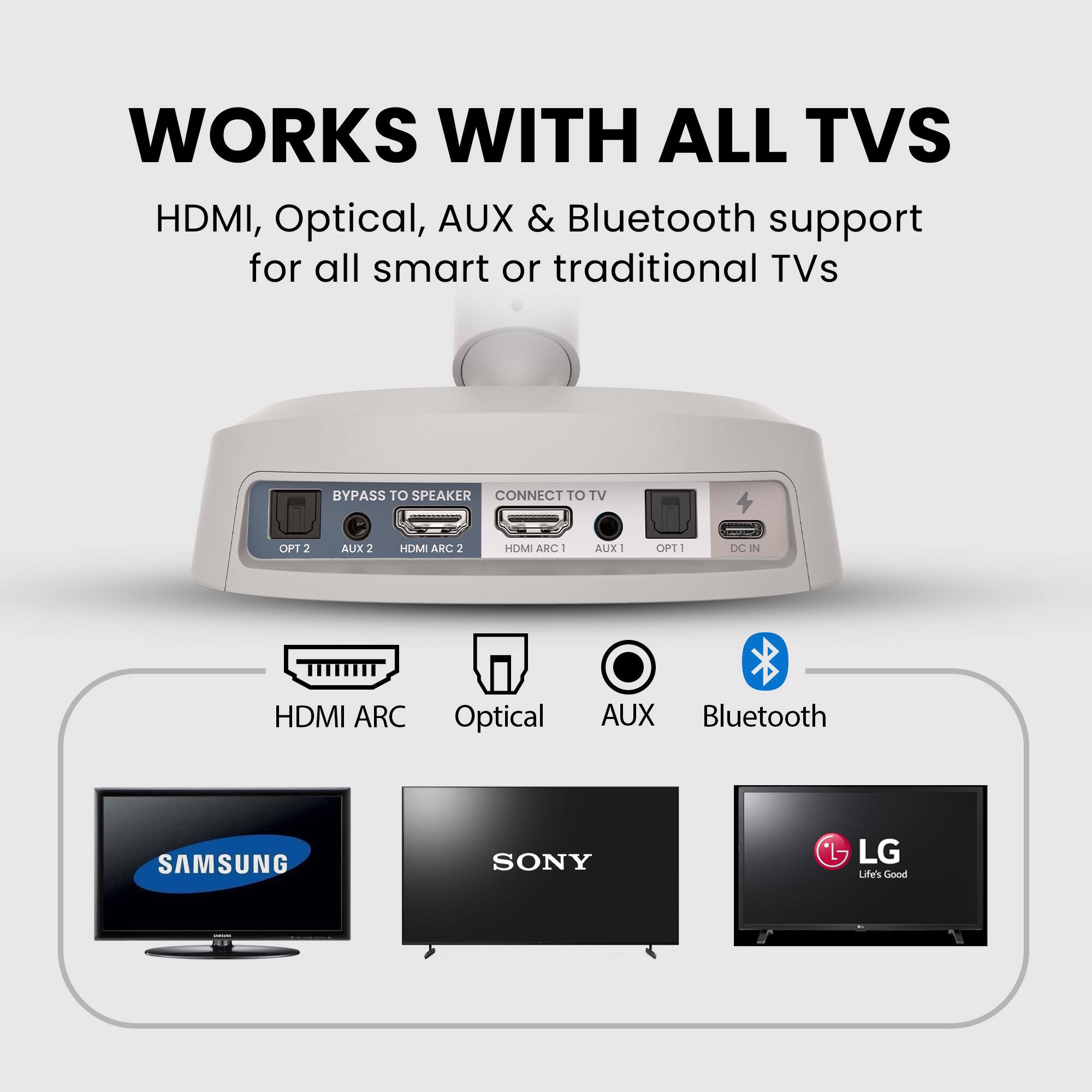 Alt View 2. Avantree - Crescendo 3D – 3D Surround Wireless TV Headphones with Cinema Mode.