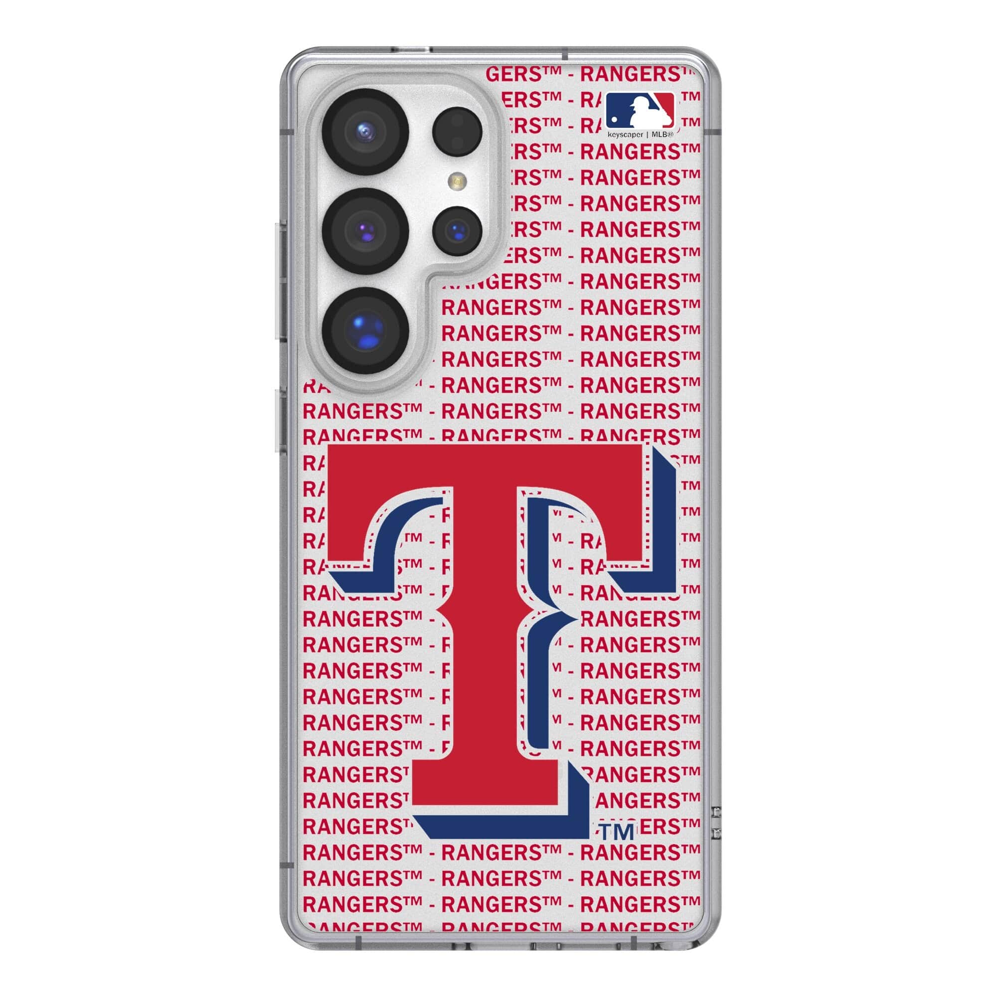 Keyscaper - MLB - Texas Rangers Galaxy Text Backdrop Clear Case - S23 Plus - Multicolor price history on PriceWatchPro