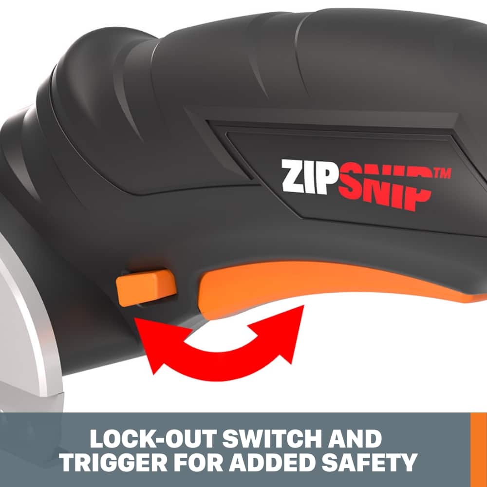 TM ZIPSNIP LOCK-OUT SWITCH AND TRIGGER FOR ADDED SAFETY