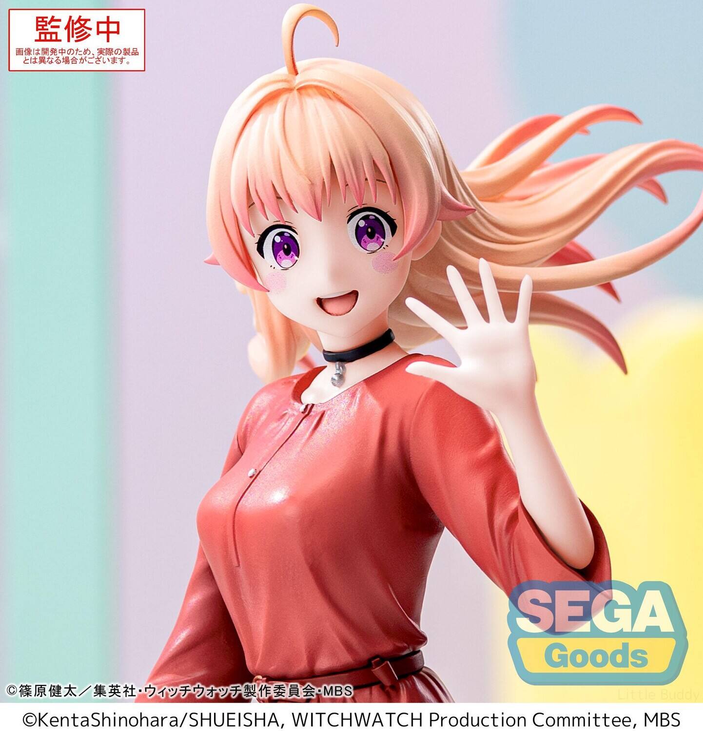 SEGA Goods / MBS  
Little Buddy  
©KentaShinohara / SHUEISHA, WITCHWATCH Production Committee, MBS  

監修中  
画像は開発中のため、実際の製品とは異なる場合がございます。