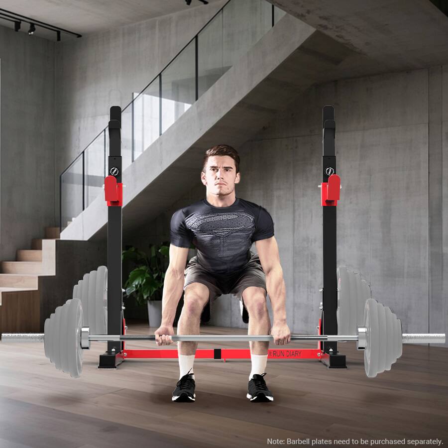 RUN DIARY

Note: Barbell plates need to be purchased separately.