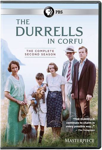 Front. The Durrells in Corfu: The Complete Second Season (Masterpiece)   - DVD.