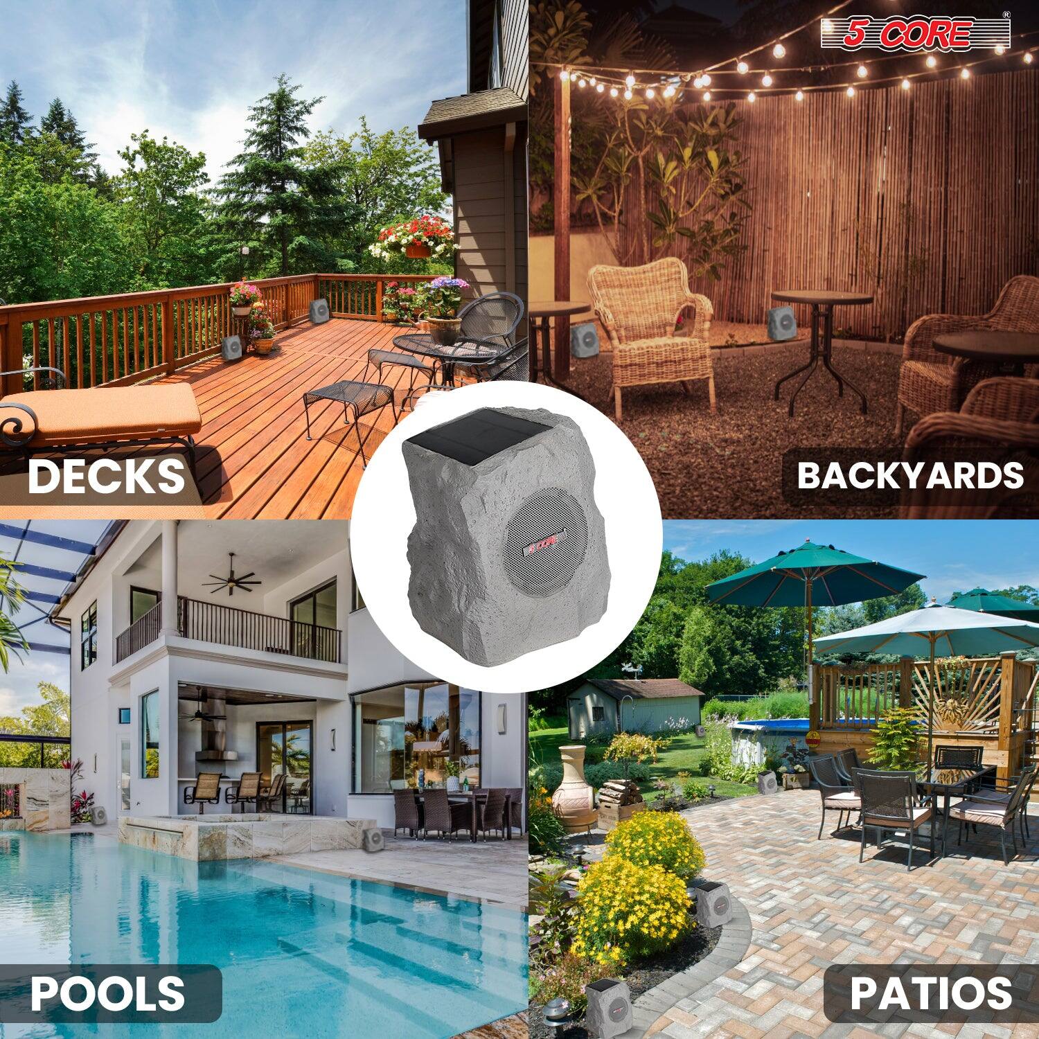 5 CORE DECKS BACKYARDS POOLS PATIOS