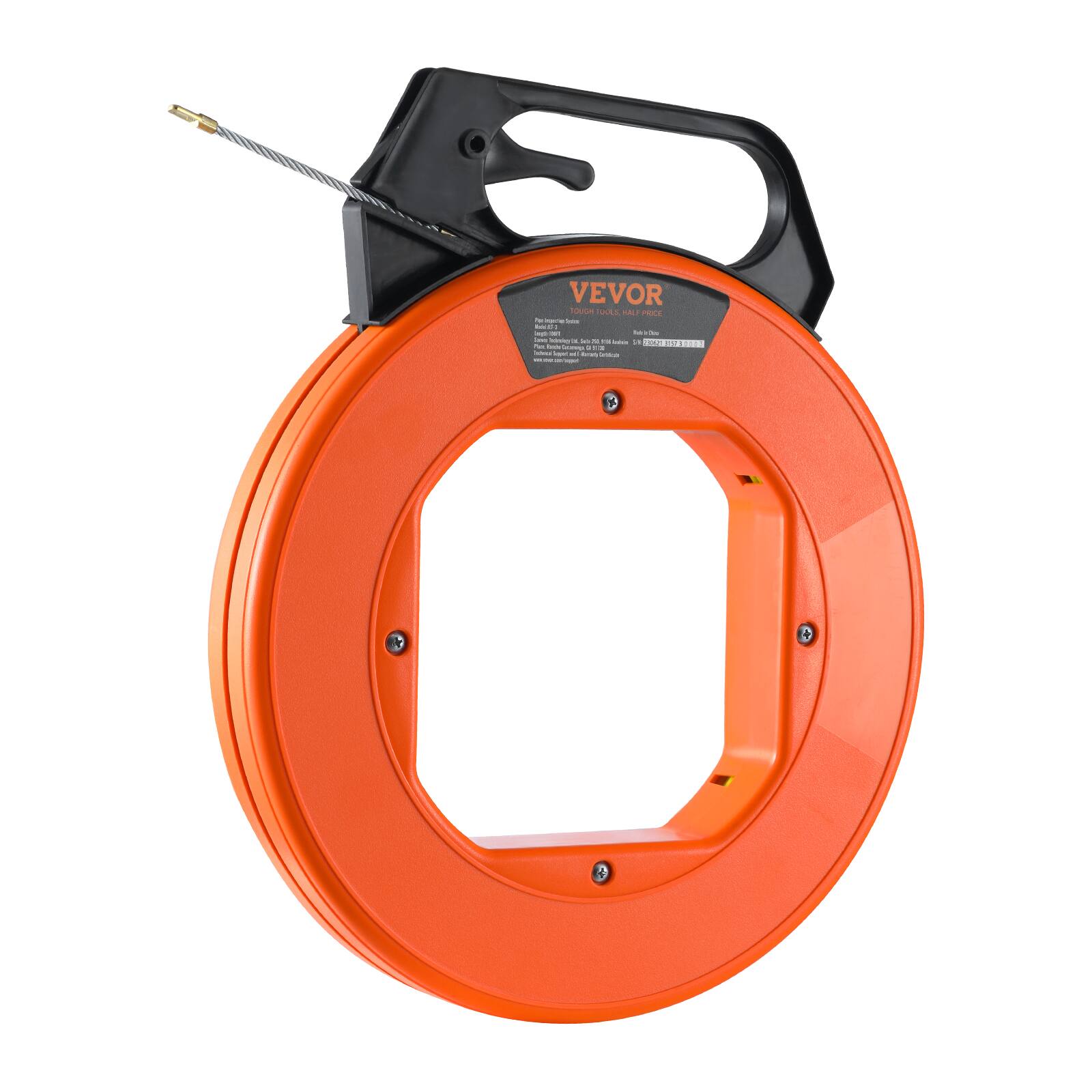 VEVOR  
Tough Tools. Half Price.  
C811E  
100 ft.  
1/2 in.  
1000 lb.  
Made in China  
www.vevor.com