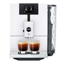 JURA - ENA 8 Automatic Coffee Machine Nordic White - Black