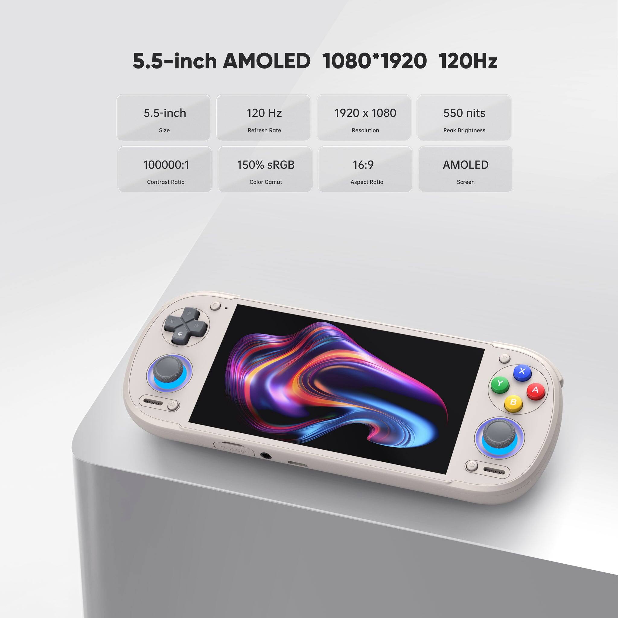 RP6 Handheld Gaming Console – Snapdragon 8 Gen 2, 8GB RAM, 128GB