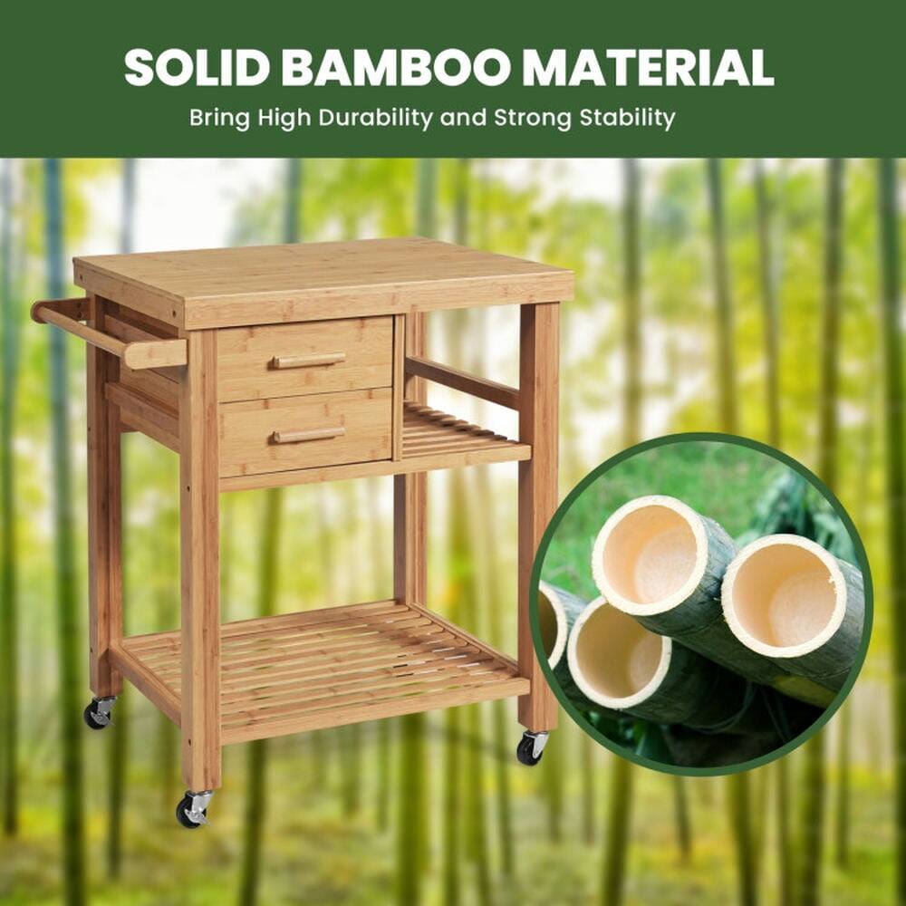 SOLID BAMBOO MATERIAL  
Bring High Durability and Strong Stability