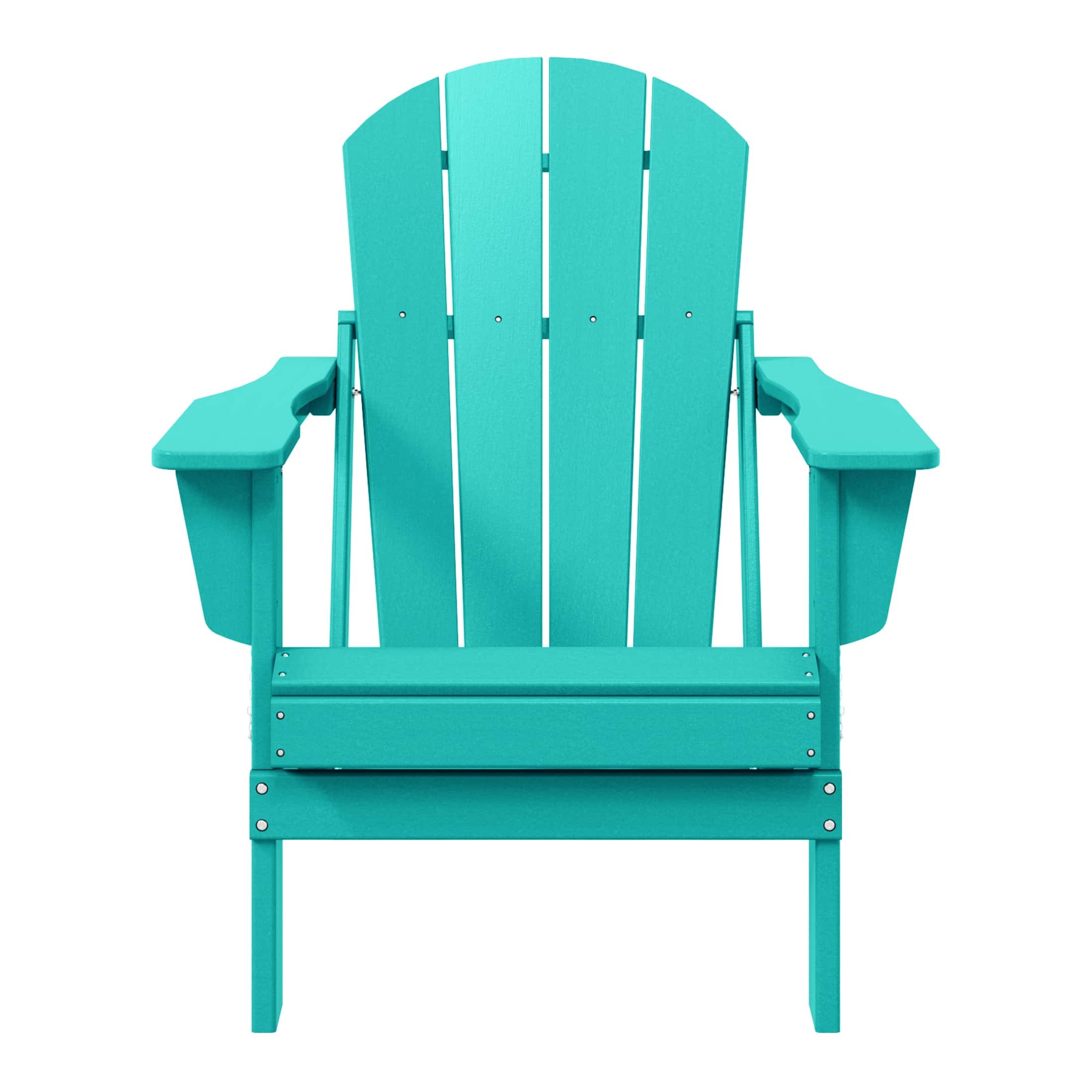WestinTrends - Malibu HDPE Outdoor Patio Folding Poly Adirondack Chair - Turquoise price history on PriceWatchPro