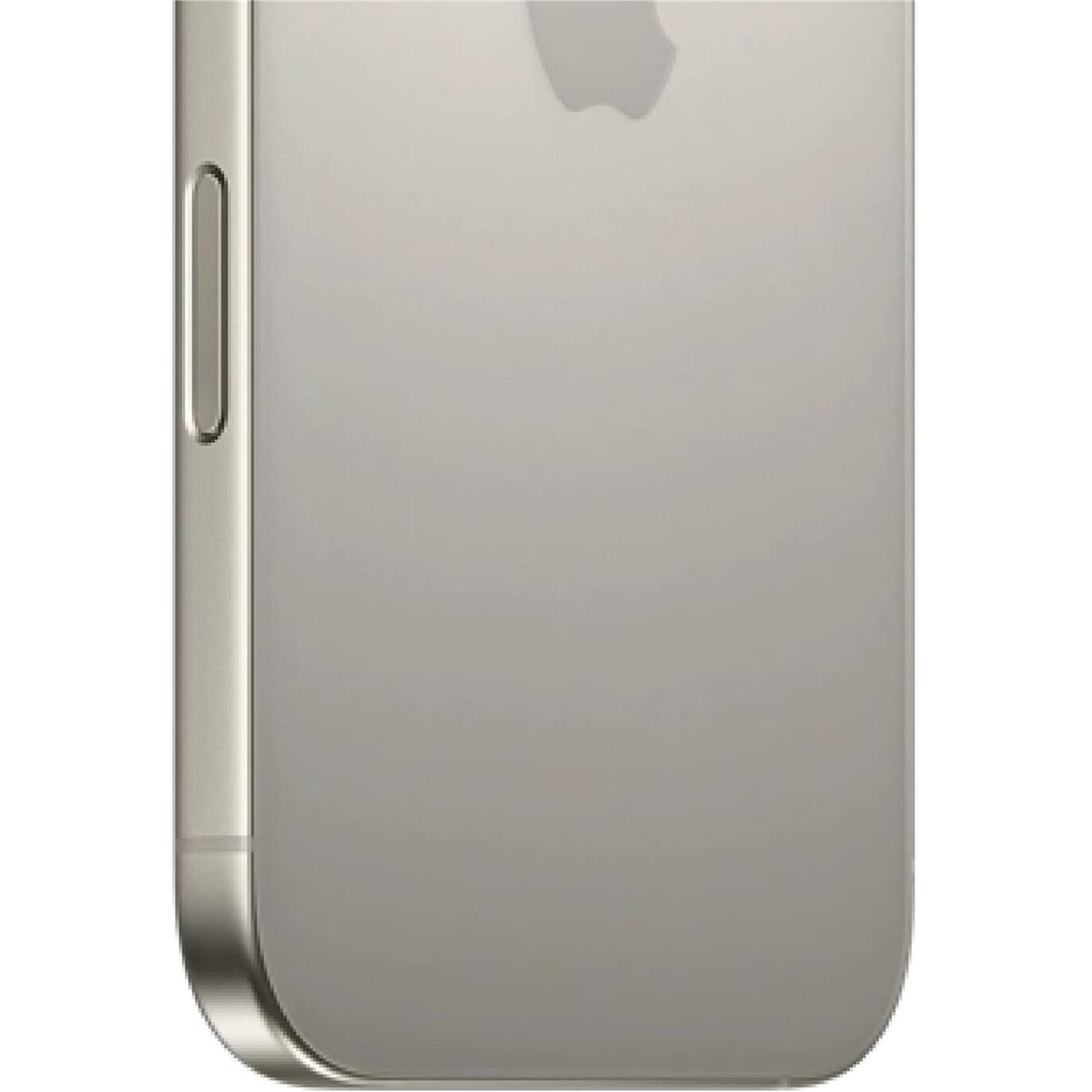 Left. Apple - iPhone 16 Pro Max 256GB 6.9" 5G Fully Unlocked, Natural Titanium - Silver.