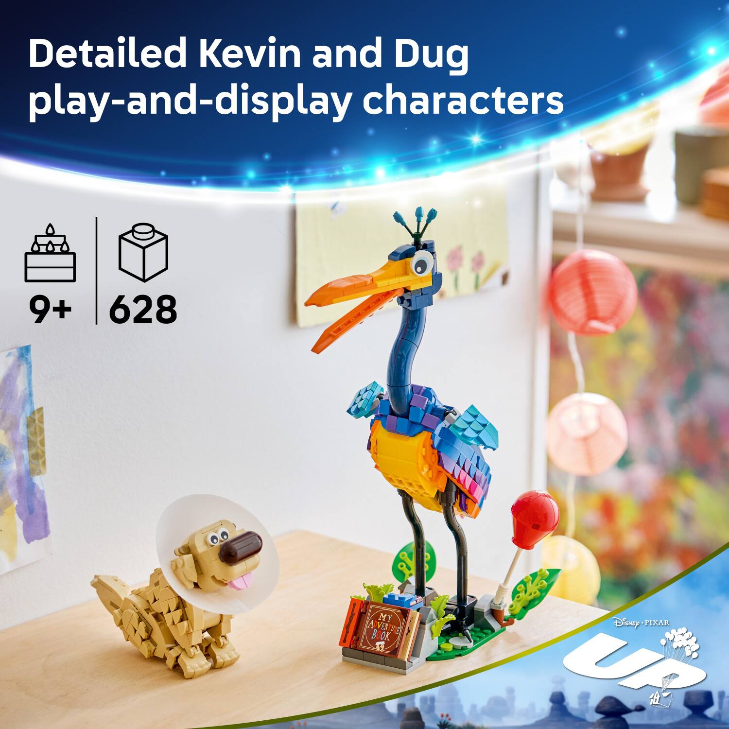 Detailed Kevin and Dug play-and-display characters  
9+ 628