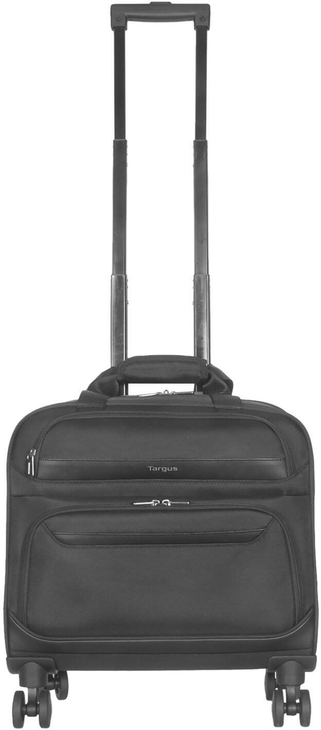 Angle. Targus - 16" 4-Wheel Rolling Laptop Case - Black.