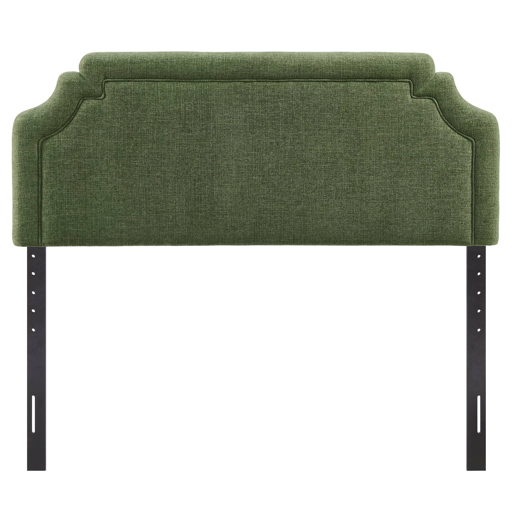 Alt View 2. Modway - Magnolia Upholstered Fabric Headboard by Modway - Foliage.