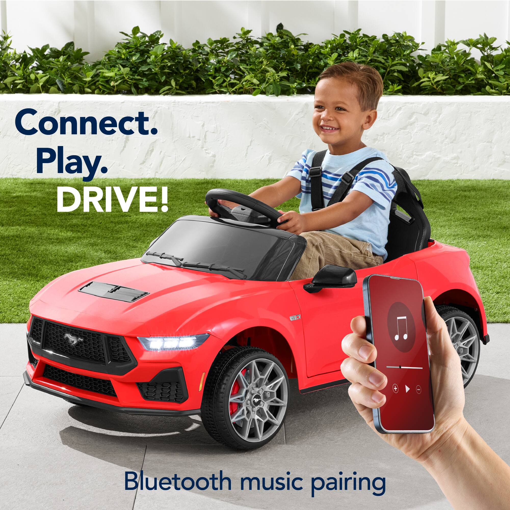 Connect. Play. DRIVE! Bluetooth music pairing