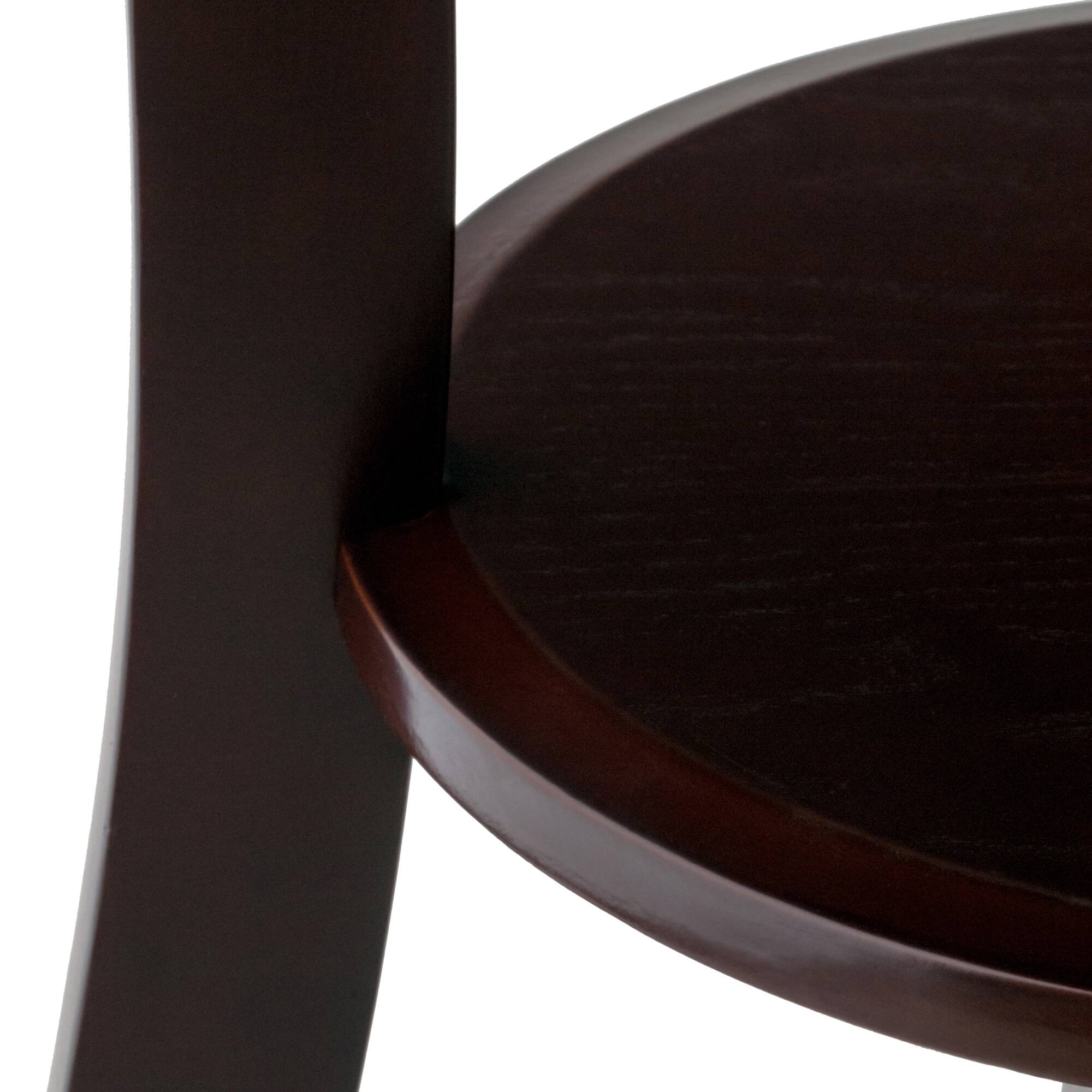 Alt View 8. Winsome Wood - Sasha Round Accent Table - Cappuccino.