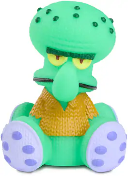 Handmade by Robots - SpongeBob SquarePants - Squidward Tentacles Glow in the Dark Limited Edition Vinyl Figure - COLLECTIBLES - Multicolor