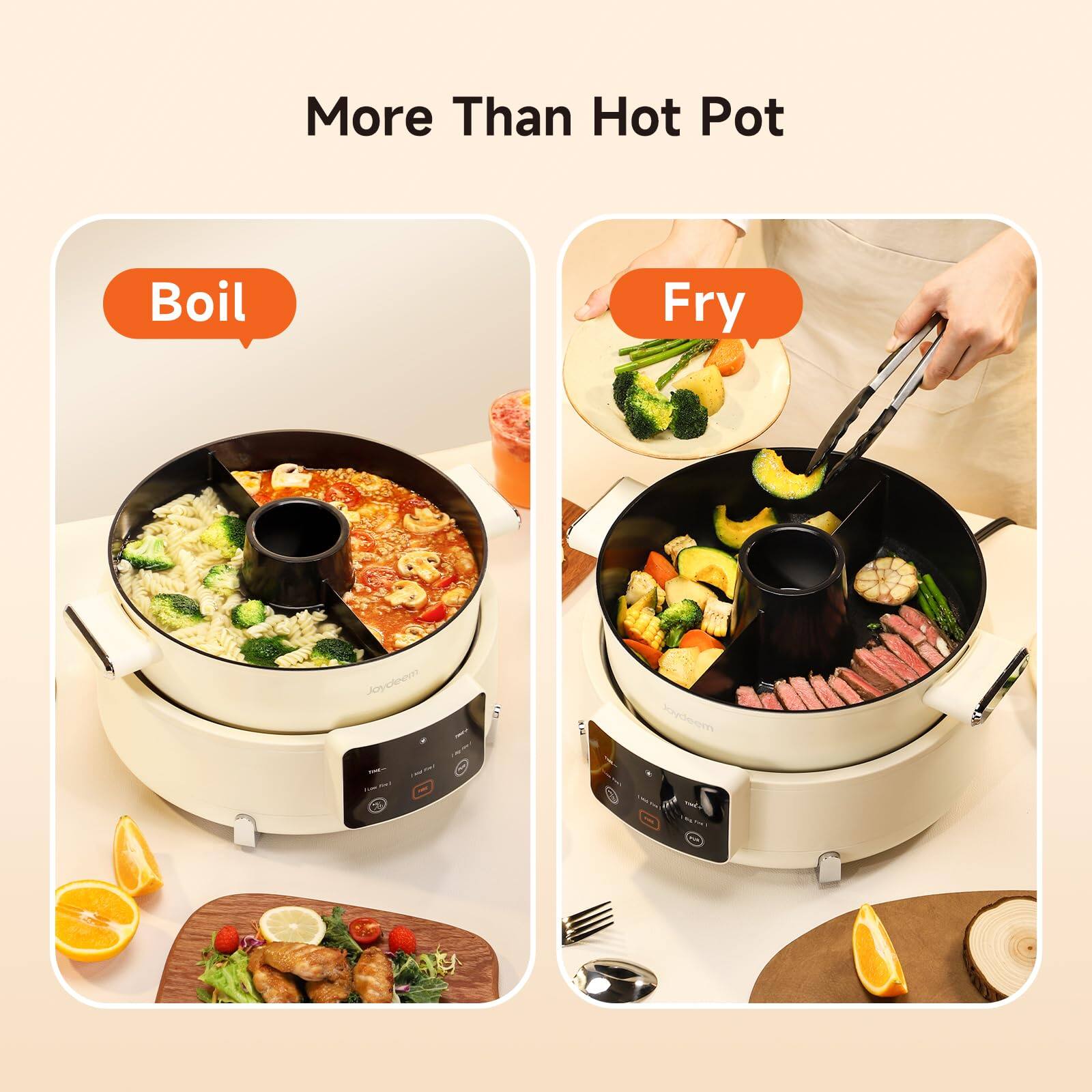 More Than Hot Pot  
Boil  
Fry  
Joydeem joy  
Joydeem 7