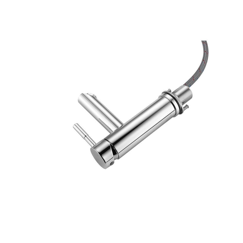 Alt View 1. Elegant Kitchen and Bath - Mia Single Hole Single Handle Bathroom Faucet in Chrome - Chrome.