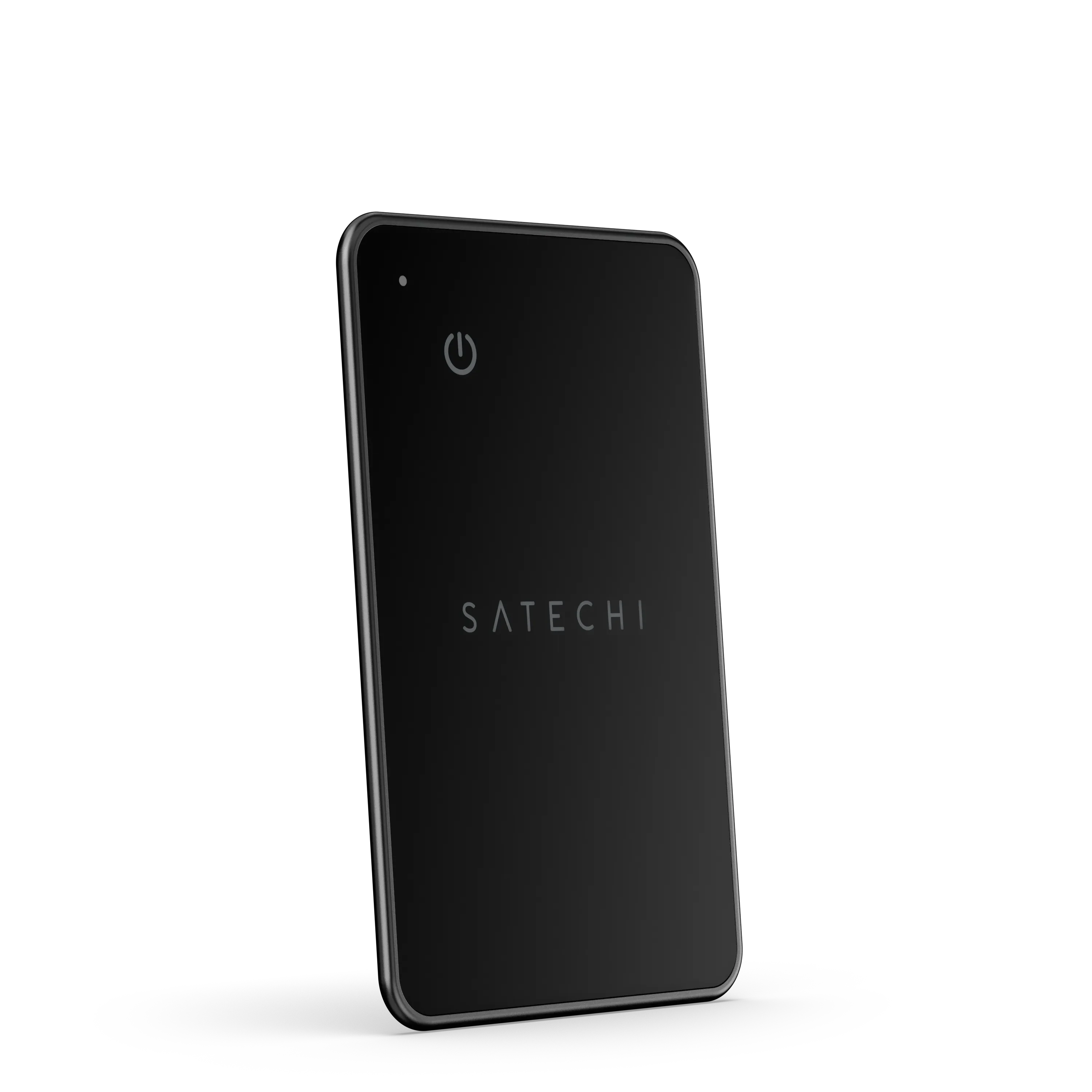 Angle. Satechi - FindAll™ Card - Your Essential Tracker for Secure Living - Black.