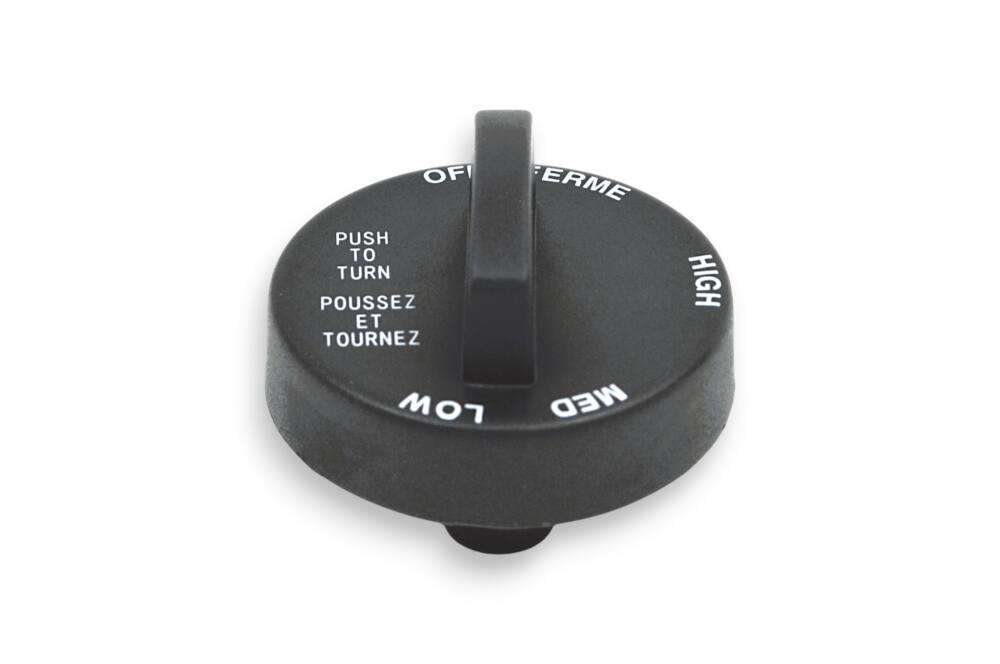 OF ERME PUSH TO TURN POUSSEZ ET TOURNEZ LOW MED HIGH