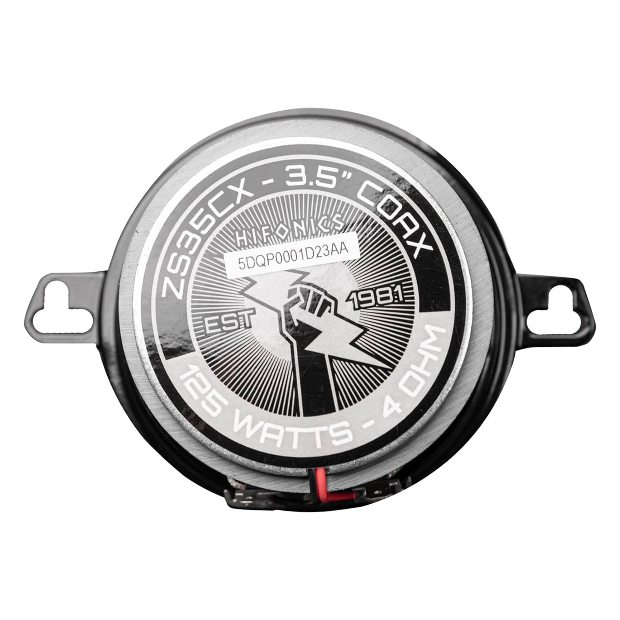 - 3.5" ZS3SCX HIFONICS 5DQP0001D23AA COAX 1981 EST 125 OHM 4 WATTS