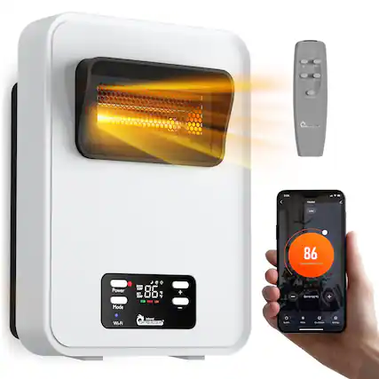 - Power Mode
- 86°F
- Wi-Fi
- DRIERITE
- SET TEMP
- Power
- Mode
- Wi-Fi
- 86°F
- Current temp: 77°F
- Set temp (°F)
- Heater
- Low