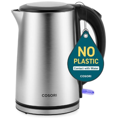 NO PLASTIC  
Contact with Water  
COSORI