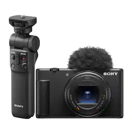 Sony - ZV-1 II Vlog Camera for Content Creators and Vloggers with Shooting Grip