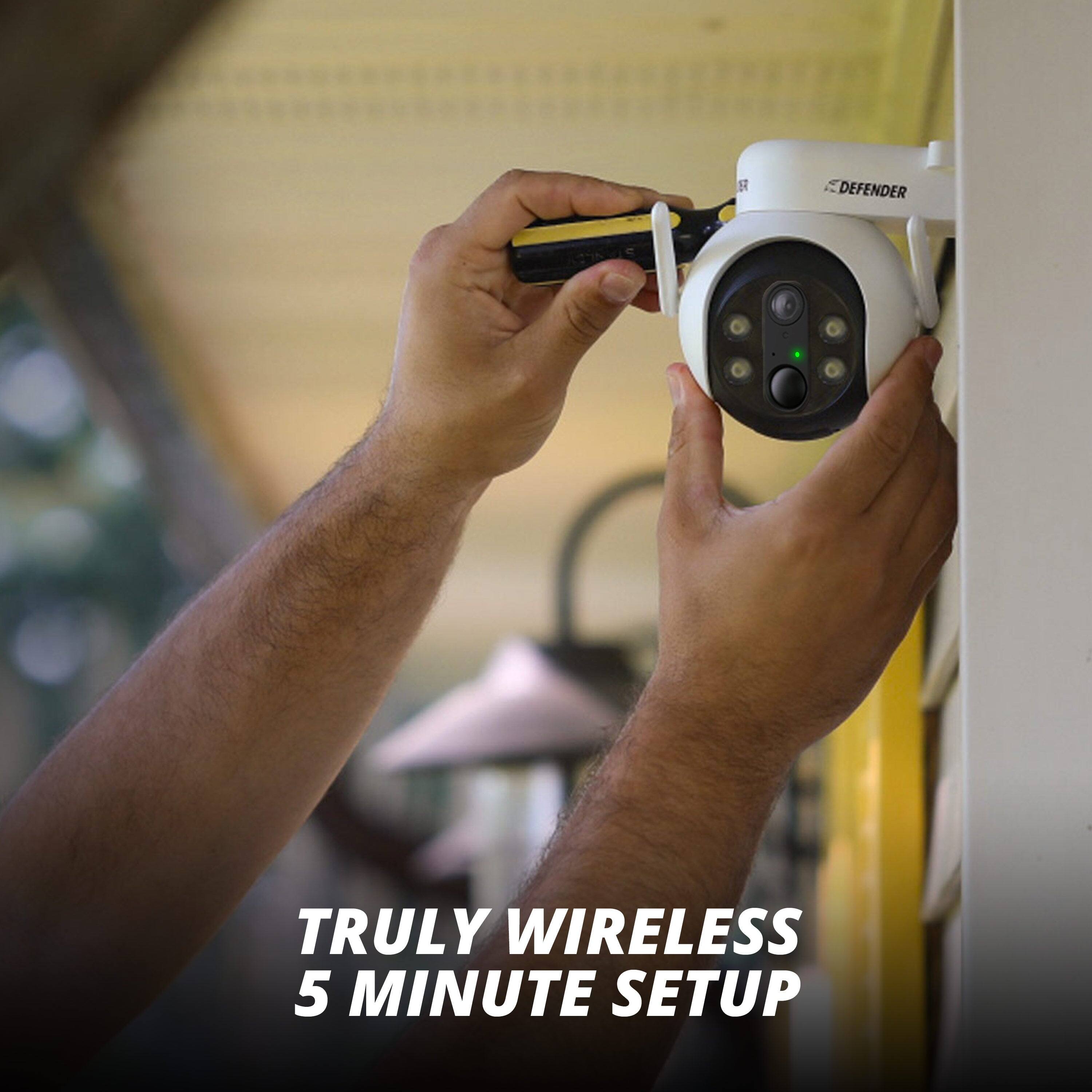 TRULY WIRELESS  
5 MINUTE SETUP