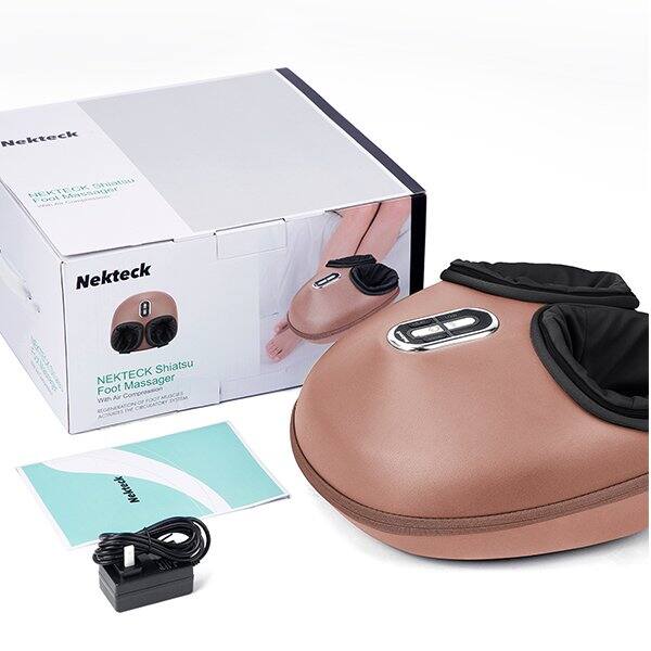 Nekteck  
NEKTECK Shiatsu Foot Massager  
Foot Compression With Airbag