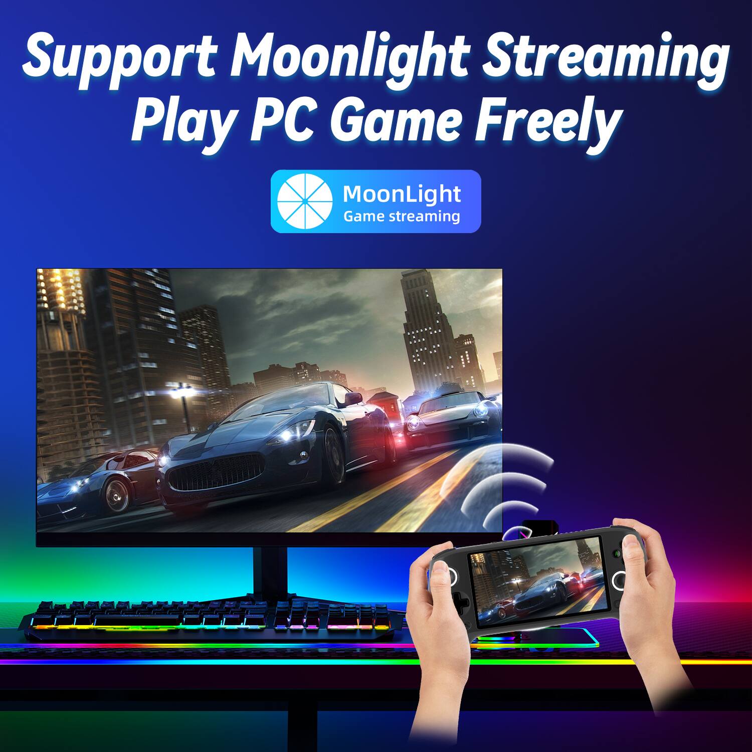 Support Moonlight Streaming Play PC Game Freely MoonLight Game streaming