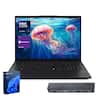 Lenovo - Upgraded - ThinkPad L16 16" FHD+ Laptop - Intel Core Ultra 7 255U, 32GB RAM - 1TB SSD - FP Reader - Thunderobot 7 in-1 USB-C Hub - Black
