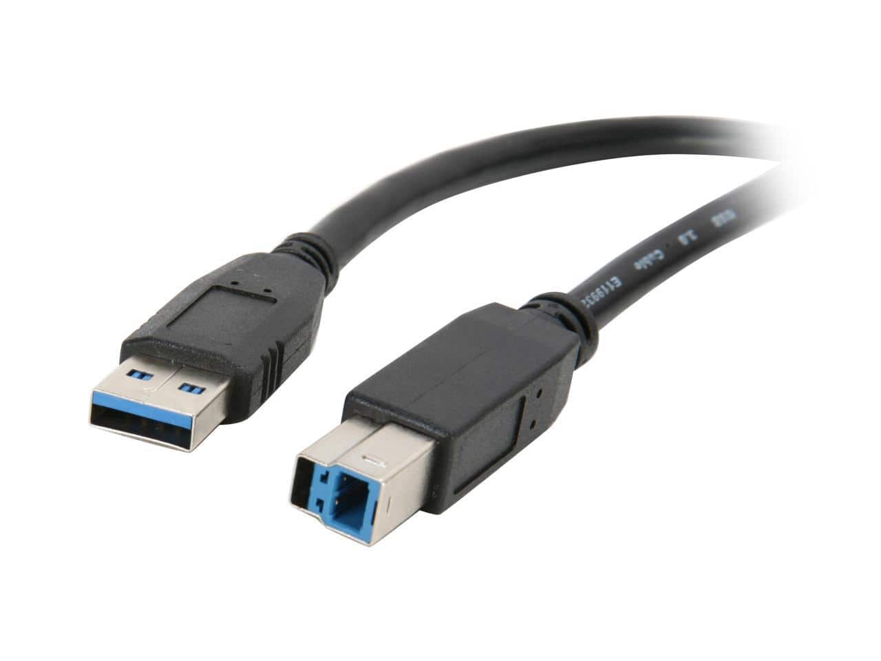 Nippon Labs - USB3-15AB 15 ft. USB 3.0 Type A Male to B Male 15 ft. Cable for Printer and Scanner, Black price history on PriceWatchPro