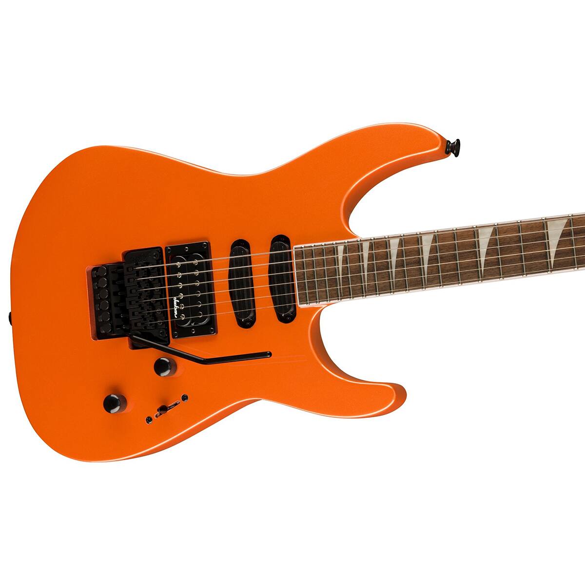 Alt View 2. Jackson - Jackson X Series Soloist SL3X DX Electric Guitar, Lambo Orange.