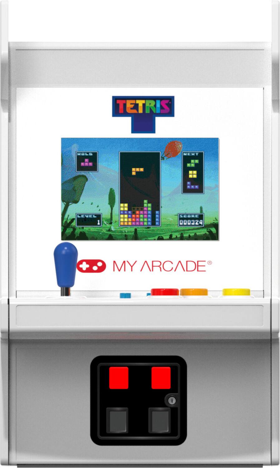 TETRIS  
HOLD NEXT LEVEL 1 SCORE 000324  
MY ARCADE