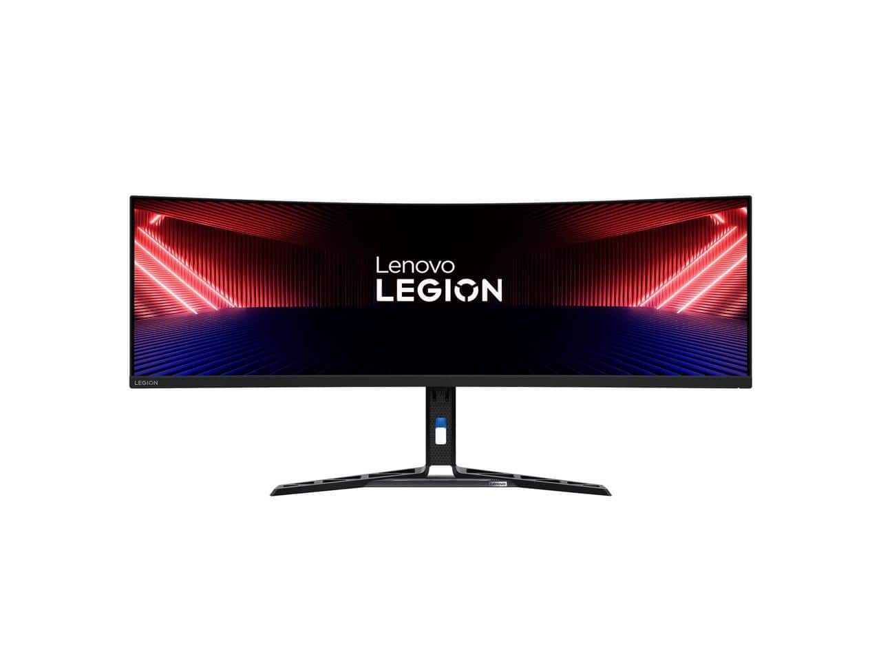 Lenovo - Legion R45w-30 45" DQHD Curved Gaming Monitor - 170Hz - 500 Nit - 1ms - USB-C, HDMI, DP - Black C